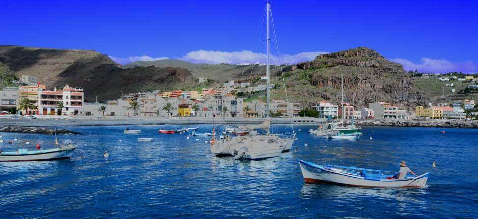 Puerto de Playa de Santiago Marina's en jachthaven op La Gomera