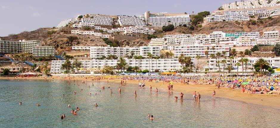 Puerto Rico Stranden voor kinderen in Gran Canaria
