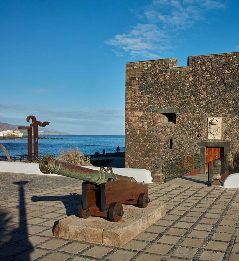 Kasteel van San Felipe (Puerto de La Cruz), Tenerife.