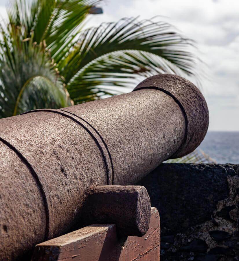 Kasteel van Santa Catalina (Santa Cruz de La Palma), La Palma.