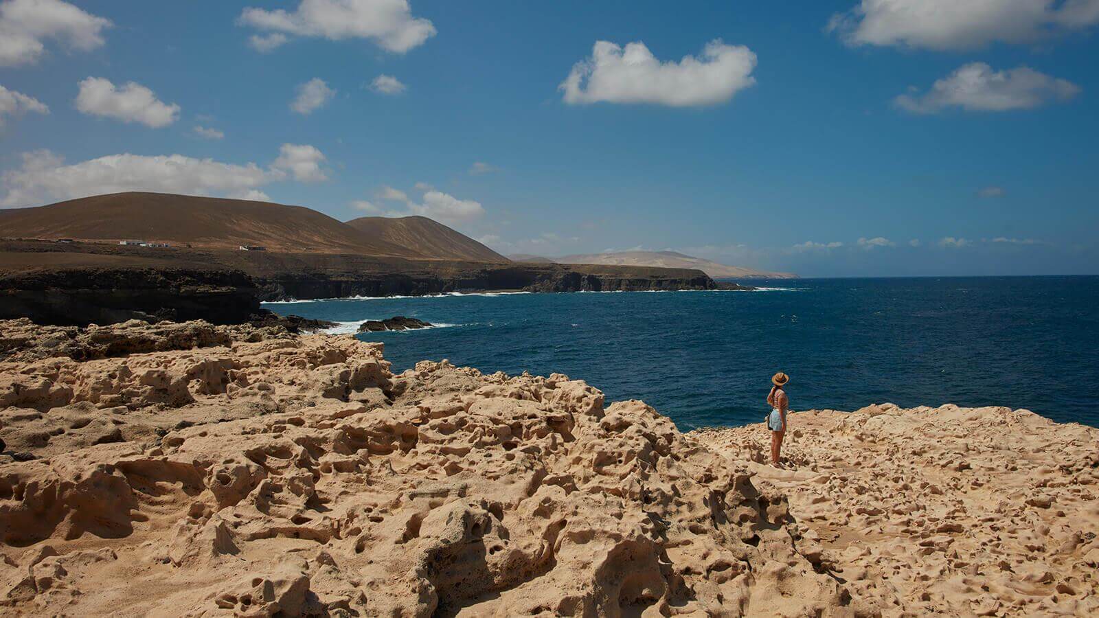 Strand van Ajuy, Fuerteventura.