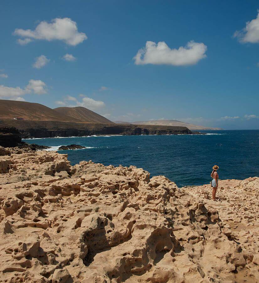 Strand van Ajuy, Fuerteventura.