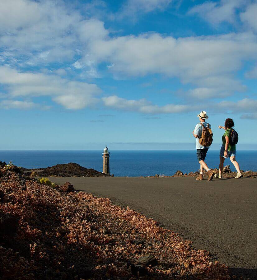 De vuurtoren van Orchilla, El Hierro.